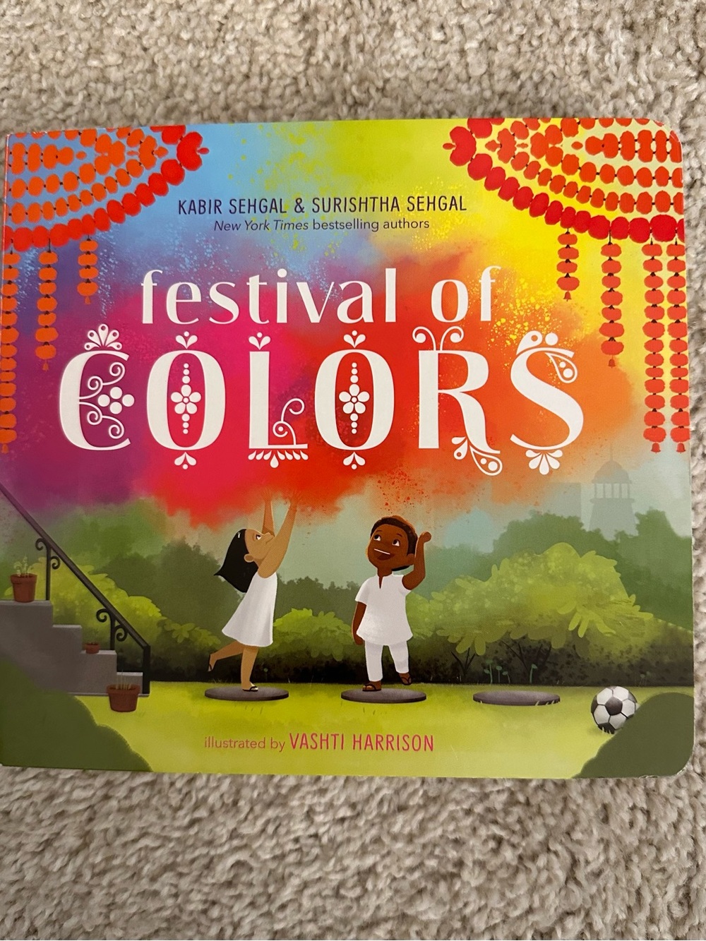 Festival of Colors Illustrated Children’s Book - Multicolor